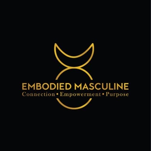 Embodied Masculine Logo (TM) Protected