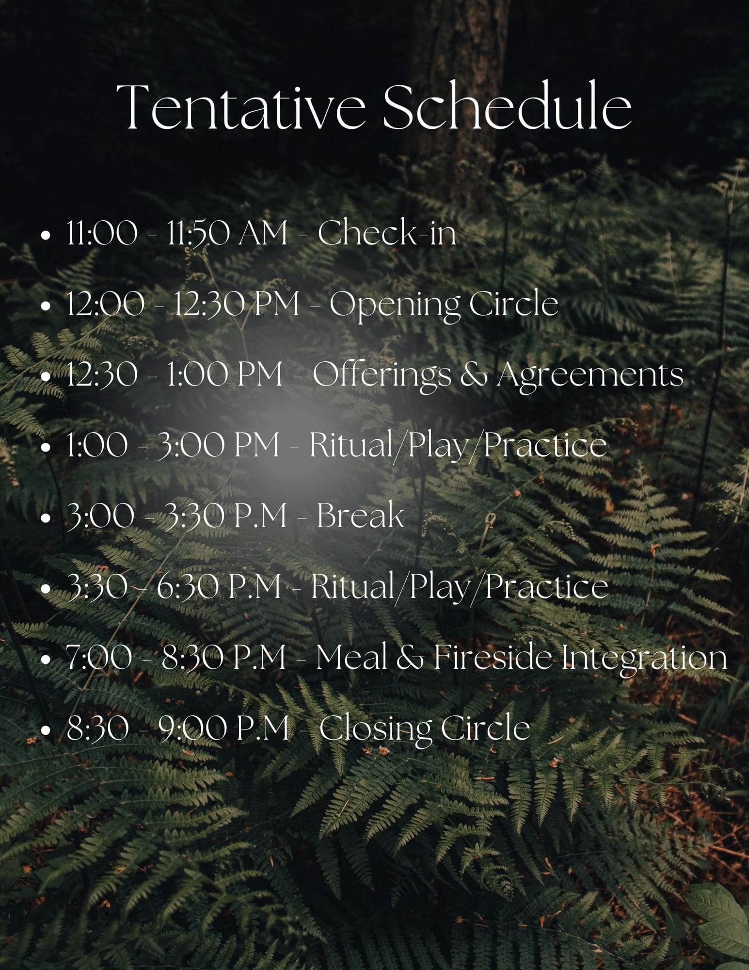 Beyond Polarity Schedule